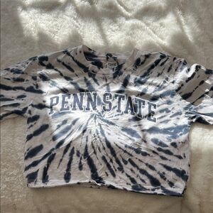 Penn State Pull-tie cropped t-shirt